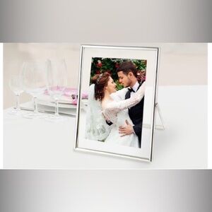 Silver Vertical Double Real Glass Photo Frames  Picture Frame